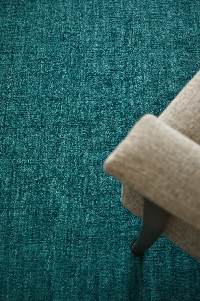 Takano Teal 3'6 x 5'6 Rug - Thumbnail - Image 5
