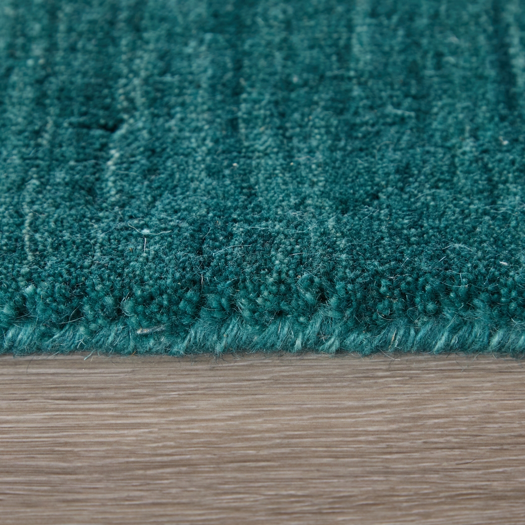 Takano Teal 8' x 11' Rug - Thumbnail - Image 6