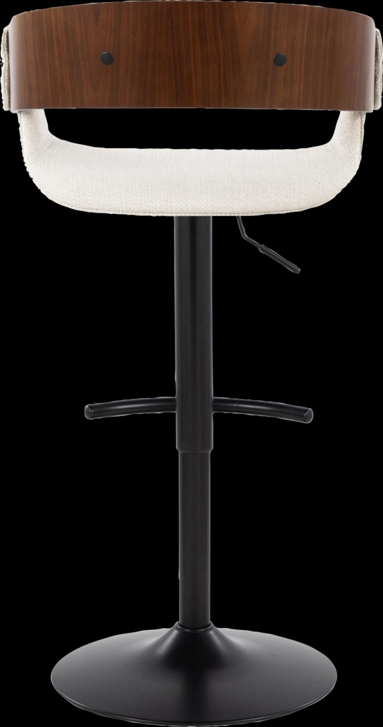 Takeda I Cream Adjustable Barstool, Set of 2 - Thumbnail - Image 10