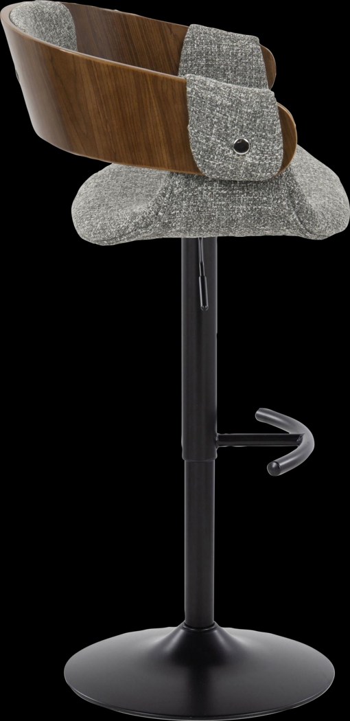 Takeda I Dark Gray Adjustable Barstool, Set of 2 - Thumbnail - Image 6