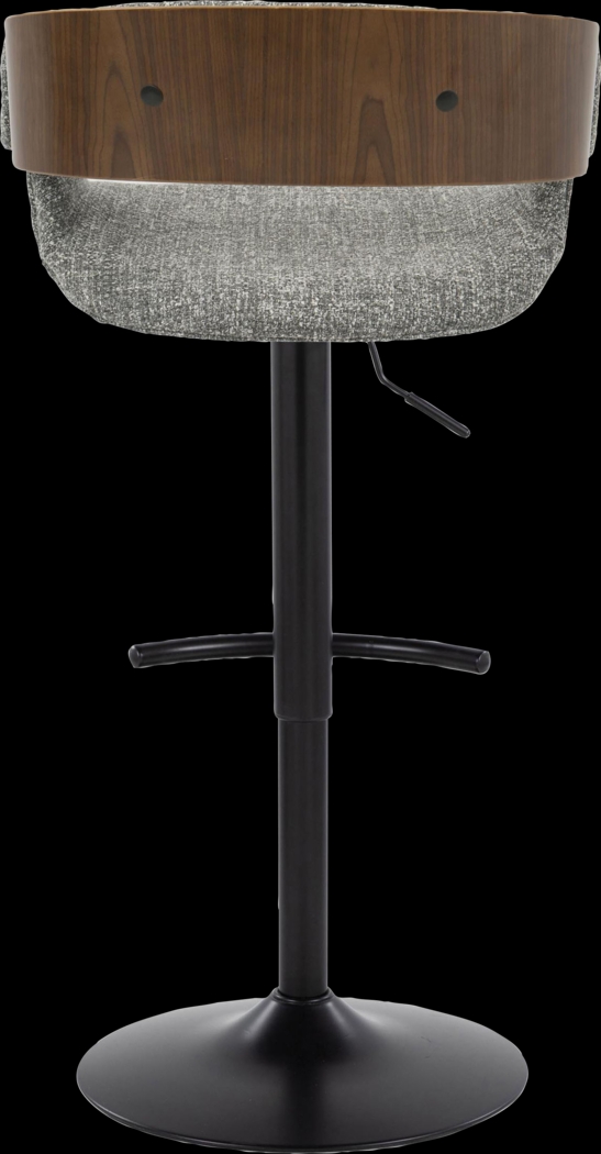 Takeda I Dark Gray Adjustable Barstool, Set of 2 - Thumbnail - Image 10
