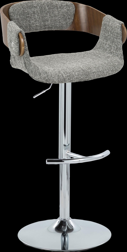 Takeda II Gray Adjustable Barstool, Set of 2 - Thumbnail - Image 7