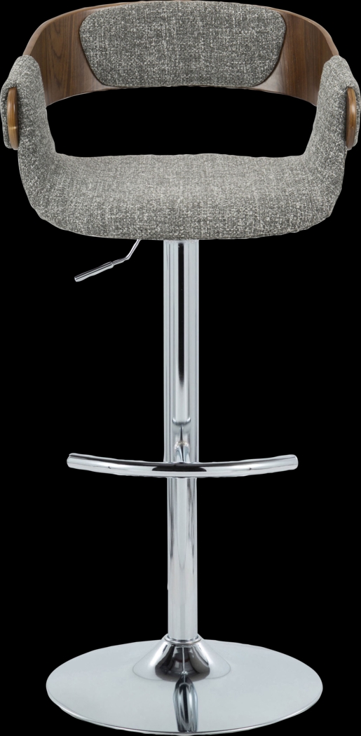 Takeda II Gray Adjustable Barstool, Set of 2 - Thumbnail - Image 10