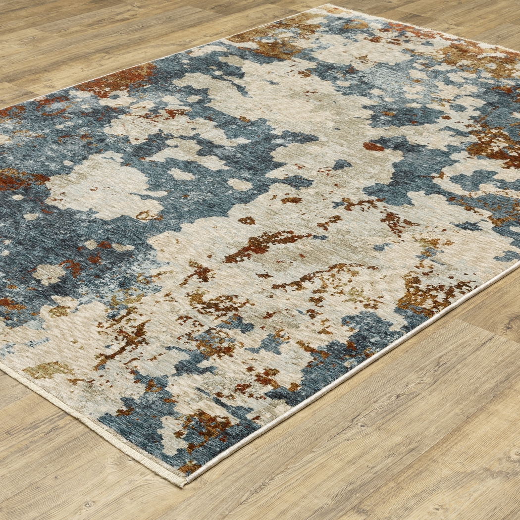 Talah Multi 5'3 x 7'6 Rug - Thumbnail - Image 2