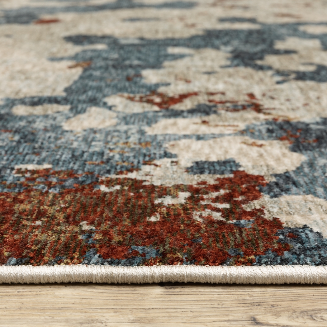 Talah Multi 5'3 x 7'6 Rug - Thumbnail - Image 7