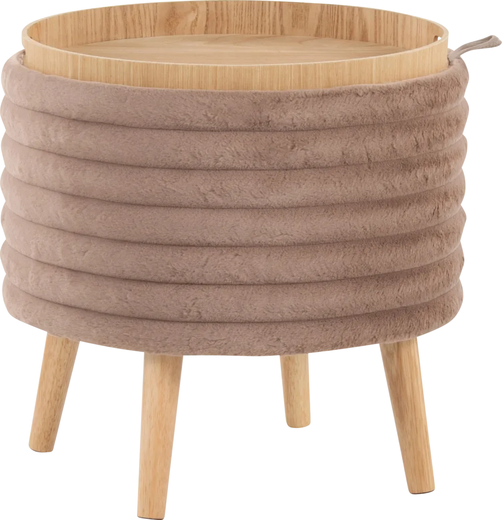 Talana Brown Ottoman, Set of 2 - Thumbnail - Image 9