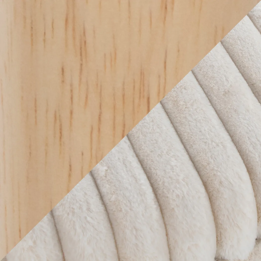 Talana White Ottoman, Set of 2 - Thumbnail - Image 6