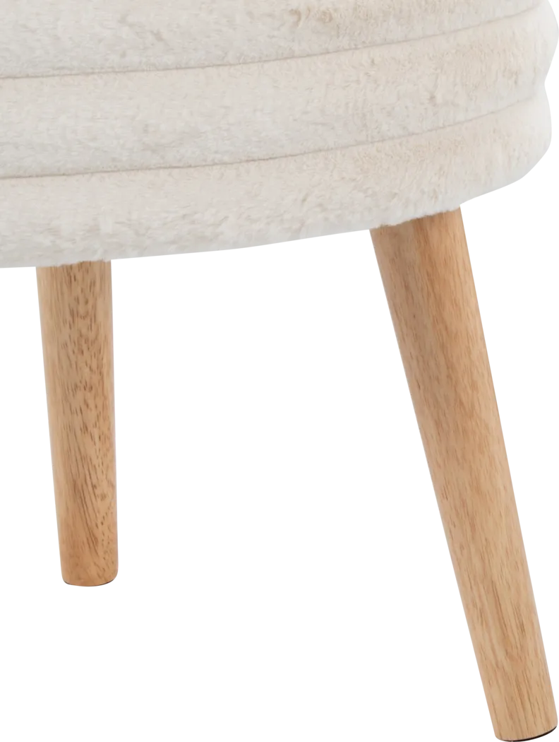 Talana White Ottoman, Set of 2 - Thumbnail - Image 8