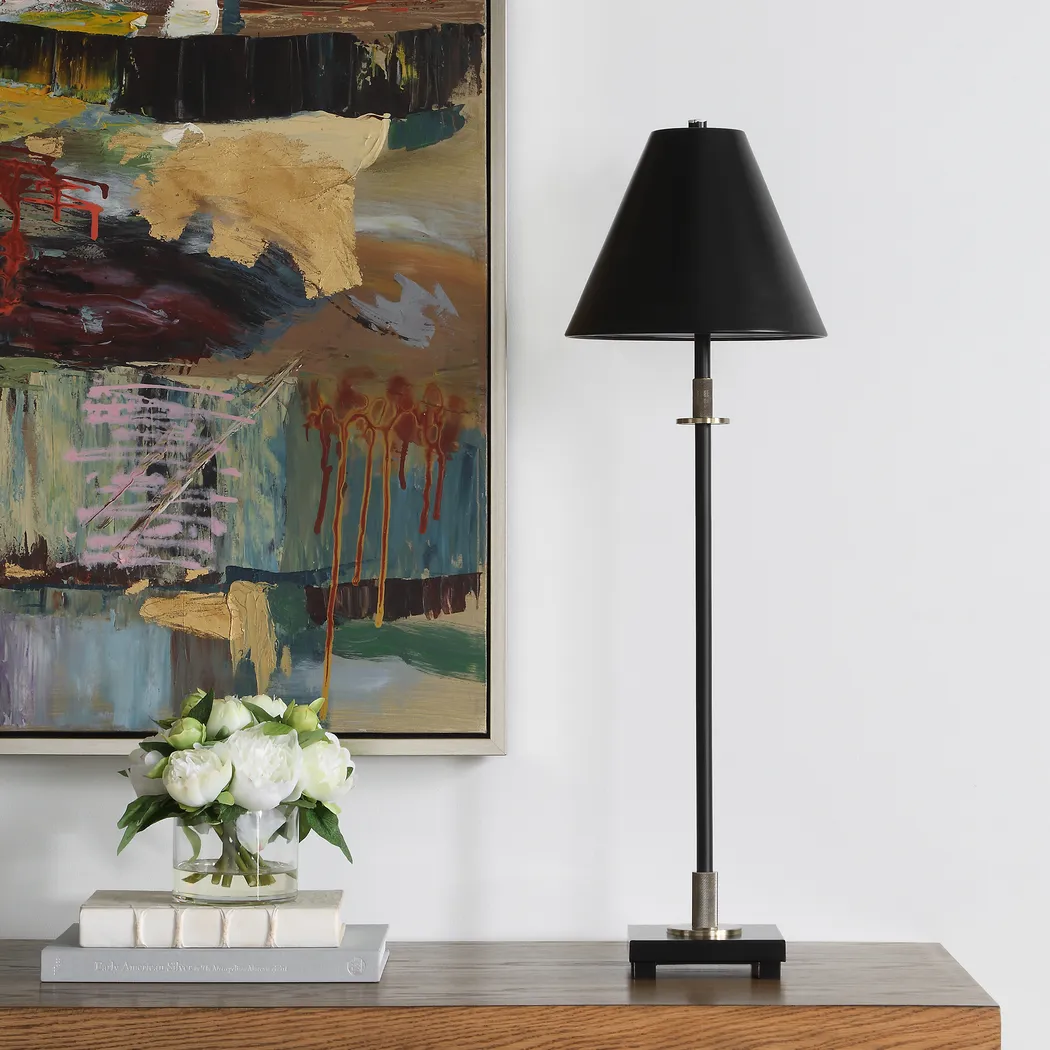 Talin Black Lamp - Thumbnail - Image 3