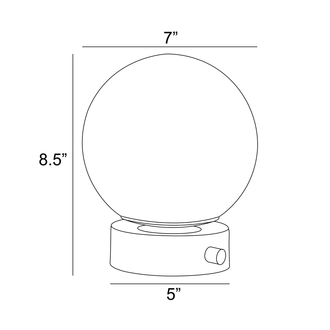 Talina Hollow Gold Lamp - Thumbnail - Image 4