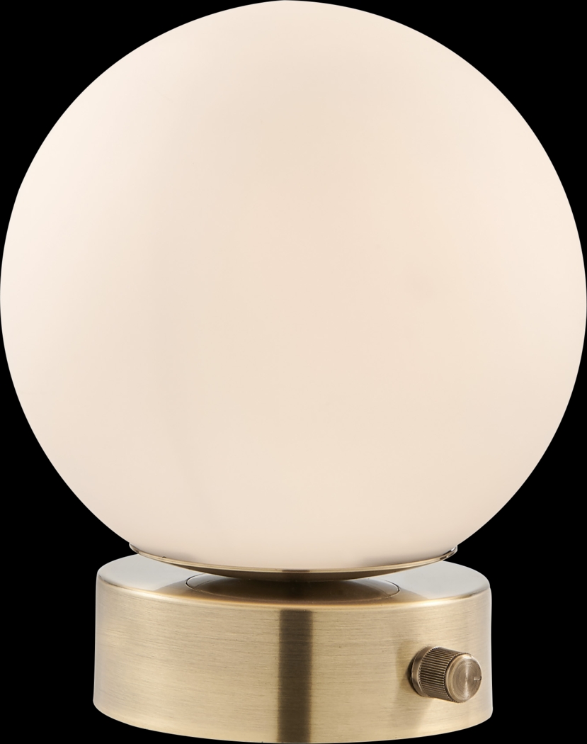 Talina Hollow Gold Lamp - Thumbnail - Image 1