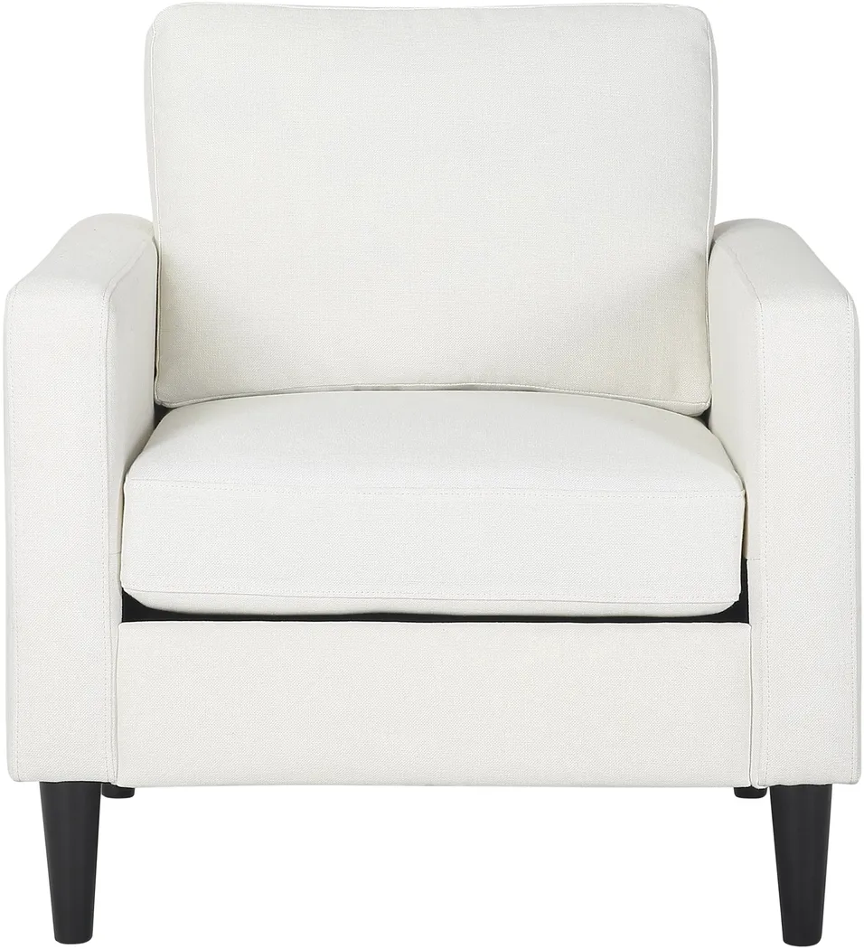 Talioferro Cream Accent Chair - Thumbnail - Image 5