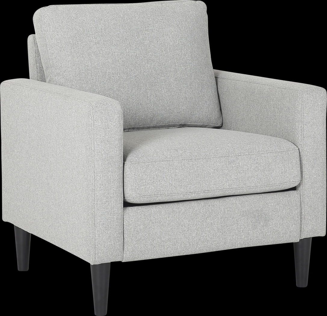 Talioferro Gray Accent Chair - Thumbnail - Image 1