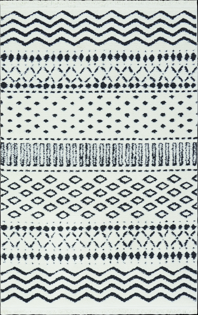 Kids Talise Charcoal 5'3 x 7'3 Rug - Thumbnail - Image 1