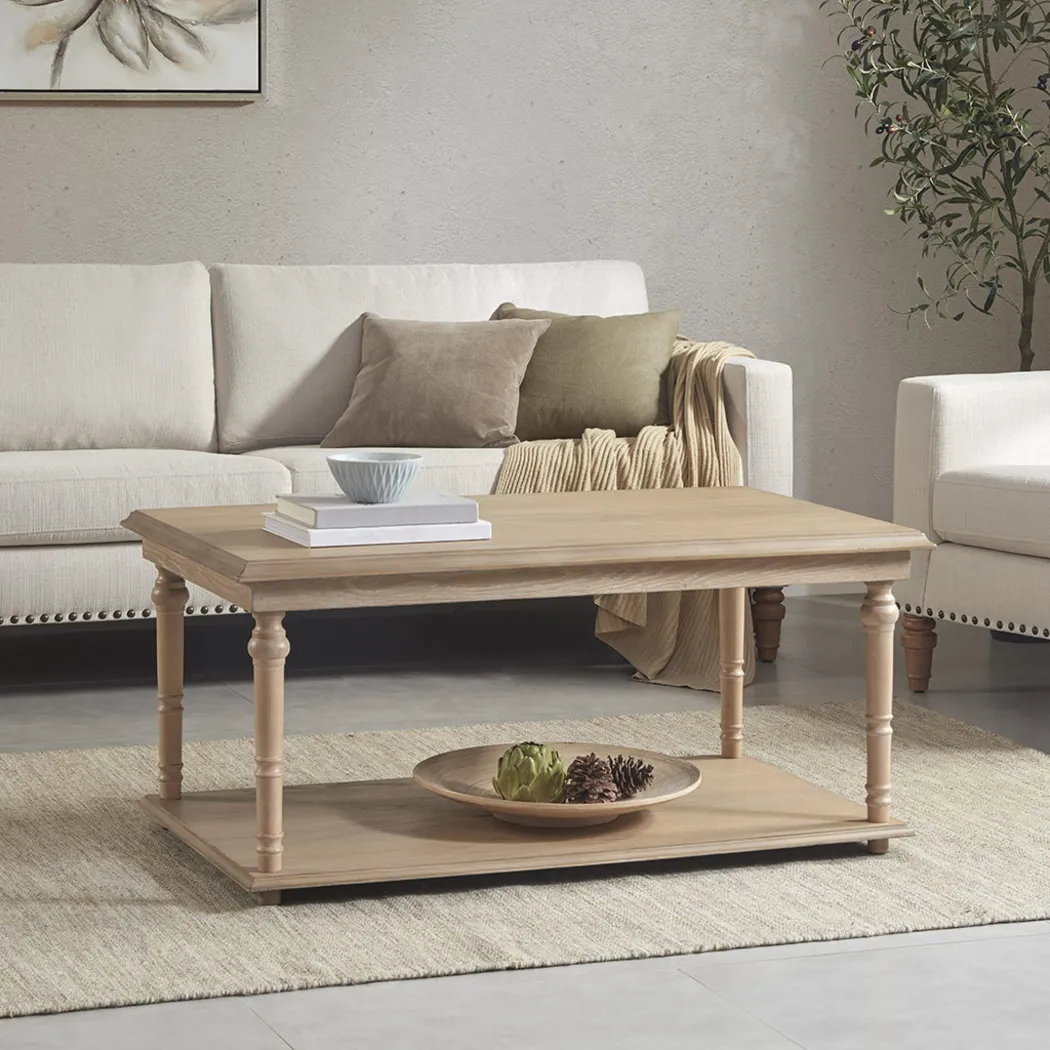 Tallant Natural Cocktail Table - Thumbnail - Image 7