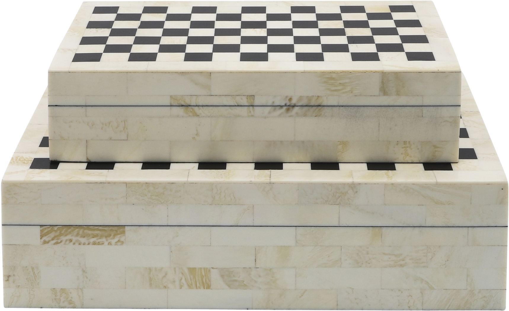 Tallapoosa White Decorative Box, Set of 2 - Thumbnail - Image 2