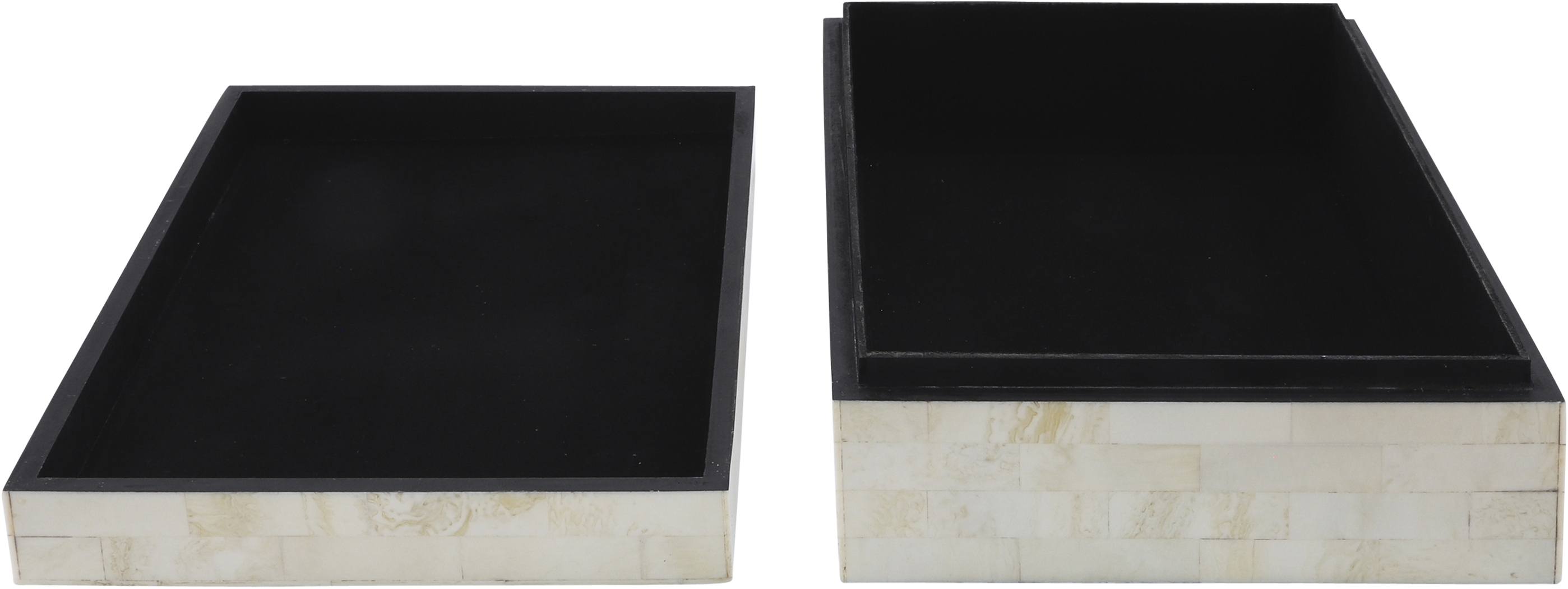 Tallapoosa White Decorative Box, Set of 2 - Thumbnail - Image 4