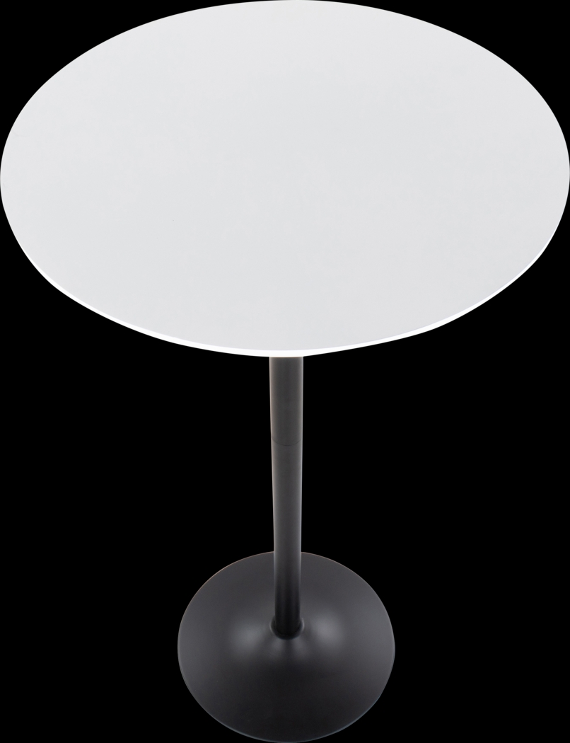 Tallfern White Adjustable Pub Table - Thumbnail - Image 8