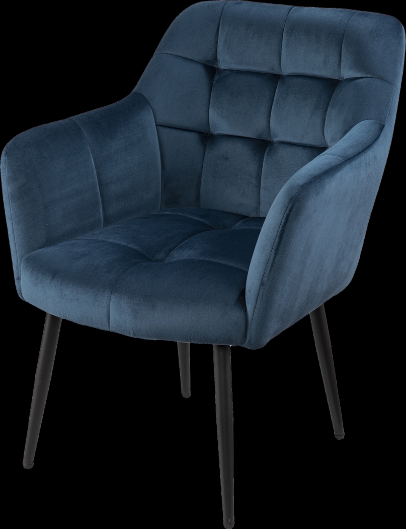 Tallowtree Blue Accent Chair - Thumbnail - Image 2