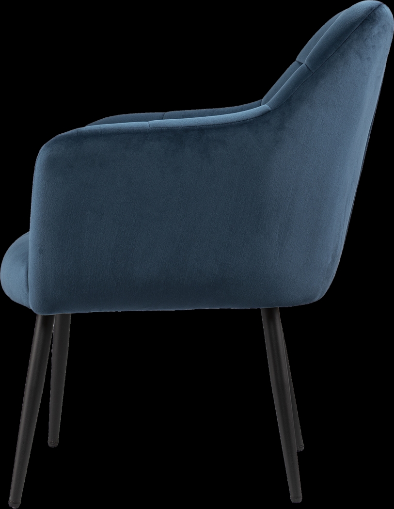 Tallowtree Blue Accent Chair - Thumbnail - Image 3