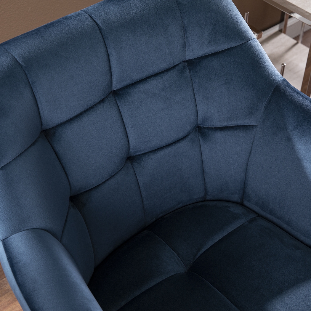 Tallowtree Blue Accent Chair - Thumbnail - Image 4
