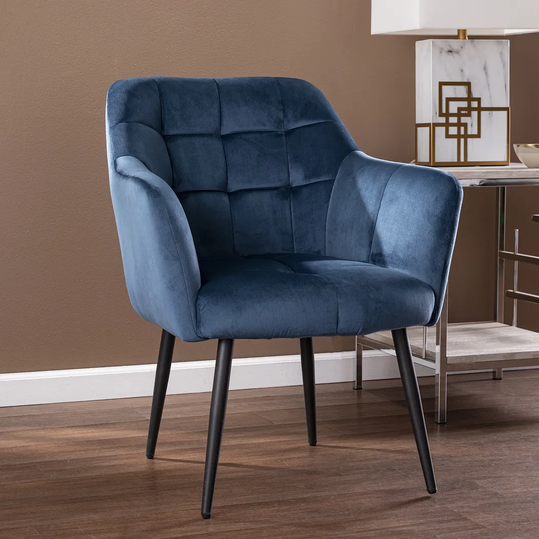 Tallowtree Blue Accent Chair - Image 5