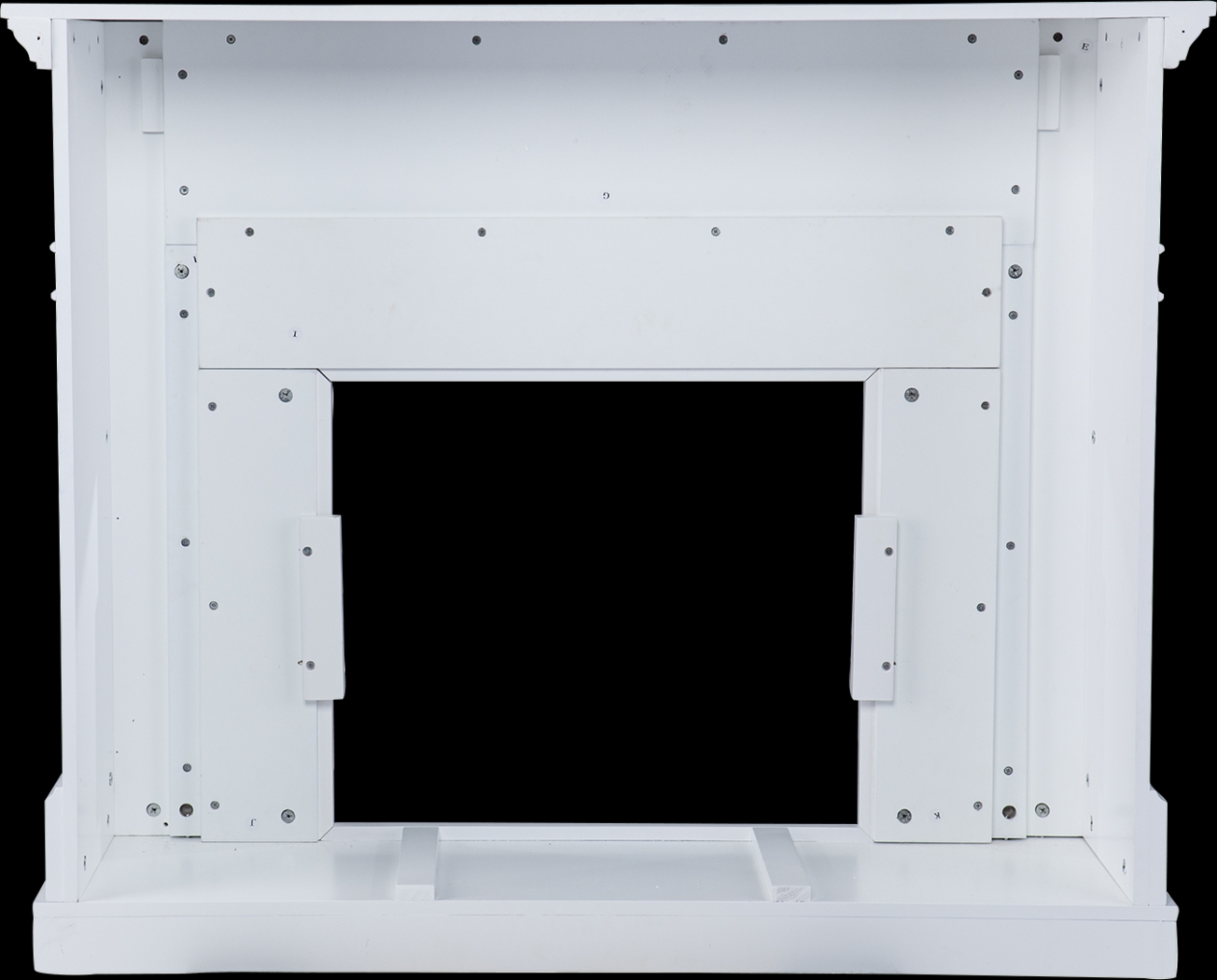 Talmadge I White 48 in. Console, With Color Changing Electric Fireplace - Thumbnail - Image 2