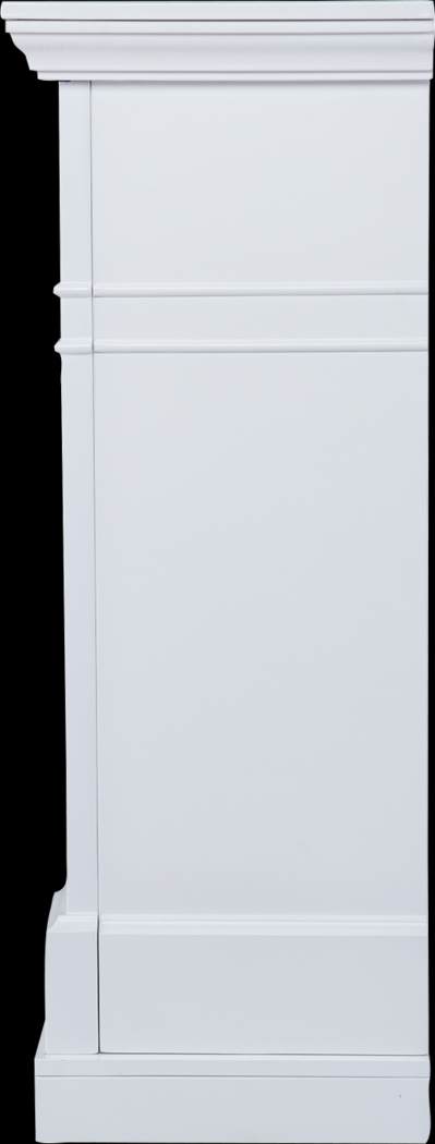 Talmadge I White 48 in. Console, With Color Changing Electric Fireplace - Thumbnail - Image 4