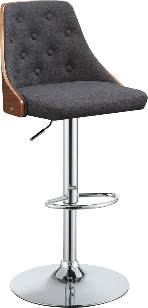 Talman Gray Adjustable Barstool - Thumbnail - Image 1