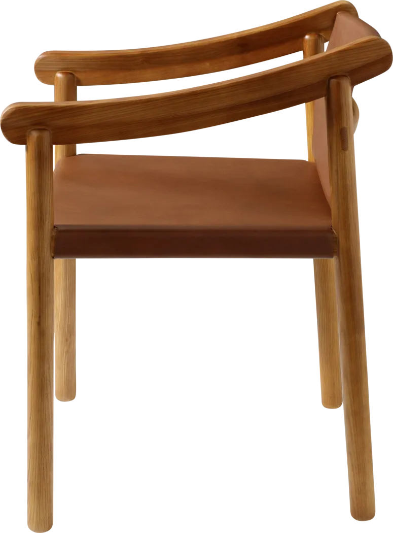 Talna Brown Arm Chair - Thumbnail - Image 3