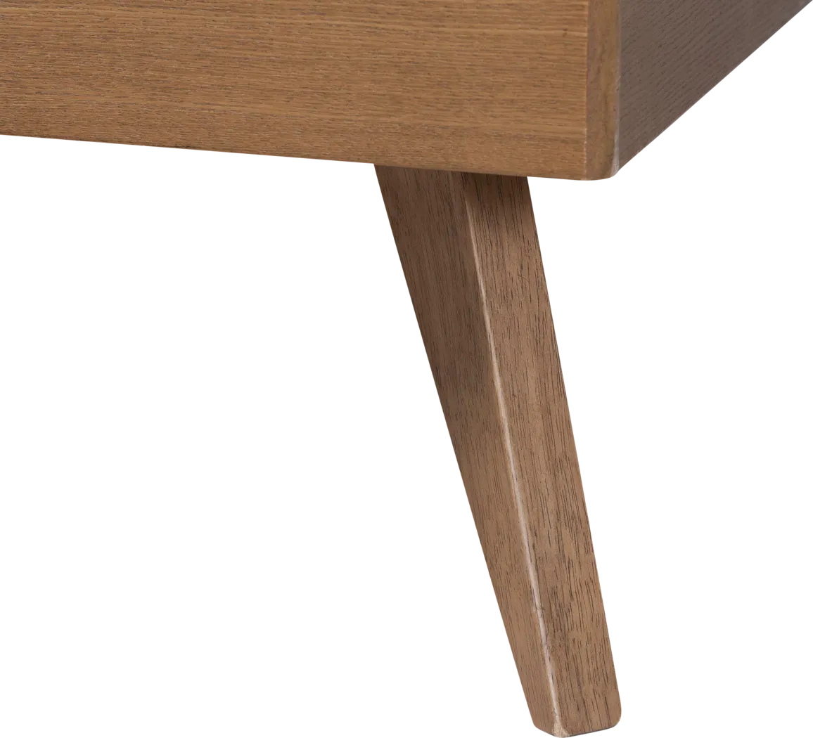 Talora Brown Queen Platform Bed - Thumbnail - Image 5