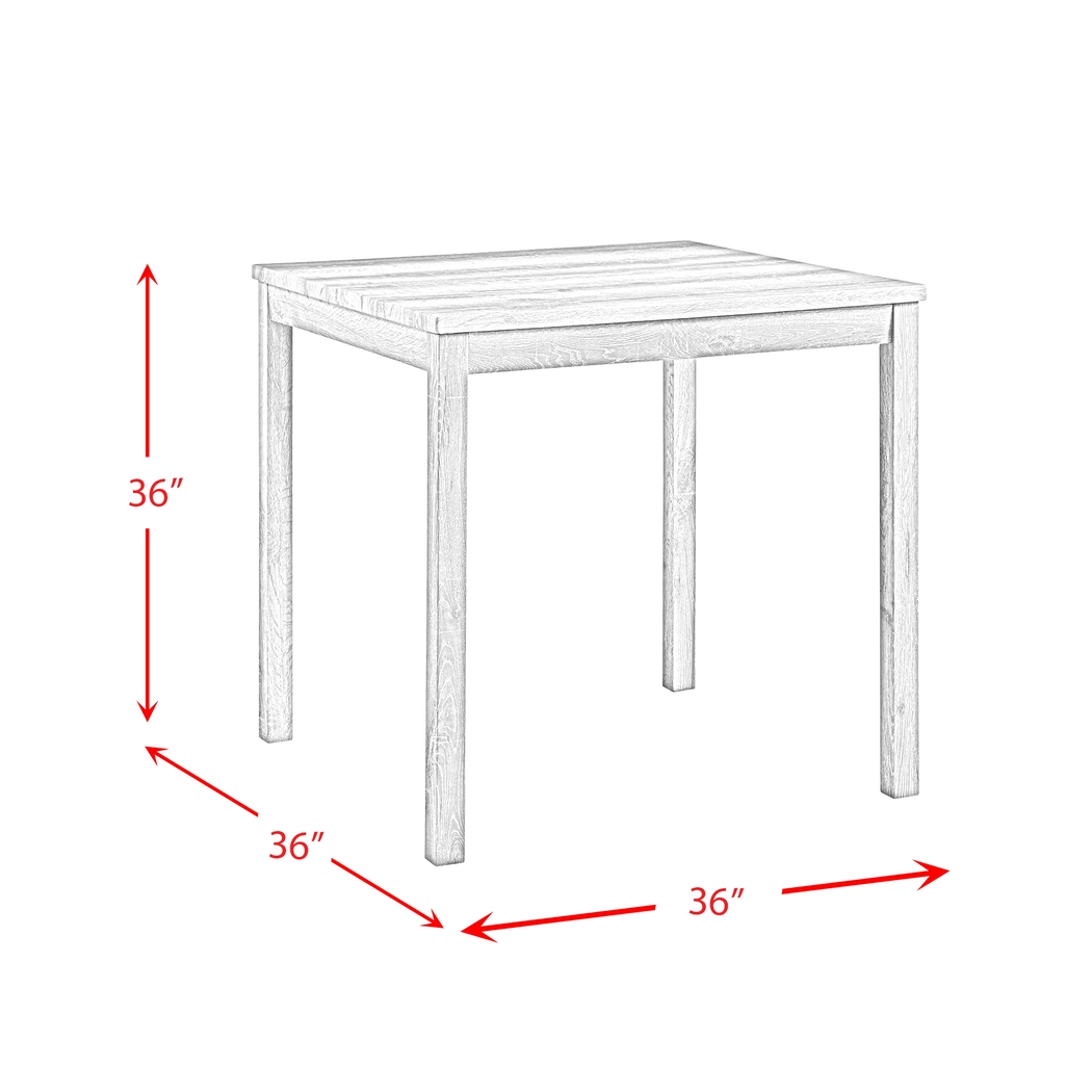 Taloza Gray 5pc Dining Set - Thumbnail - Image 6