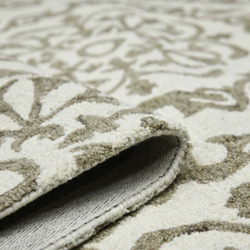 Talsworth Ivory 5' x 7'6 Rug - Thumbnail - Image 3