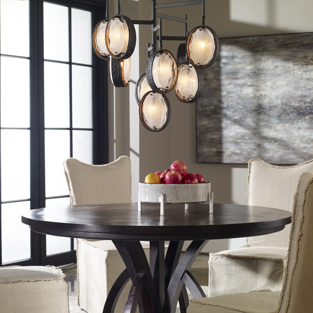 Taluga Edge Bronze Chandelier - Thumbnail - Image 2