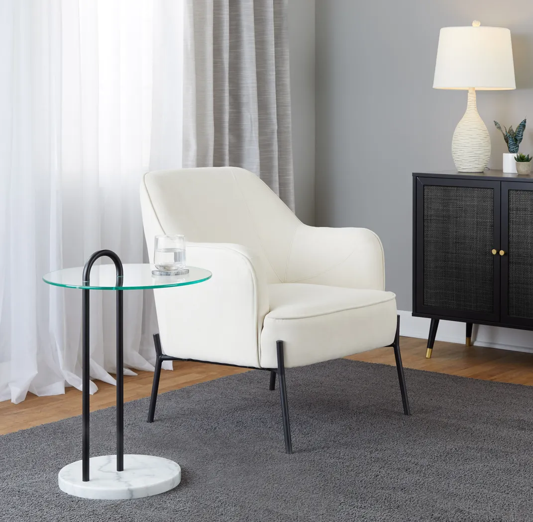 Talwell Black End Table - Thumbnail - Image 2