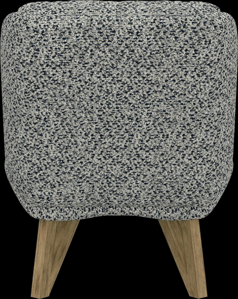 Talwrn Blue Armless Accent Chair - Thumbnail - Image 5