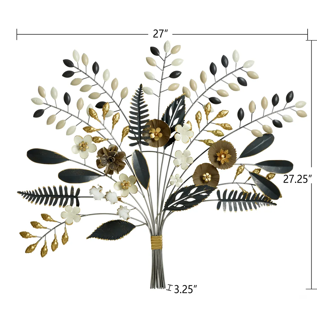 Talzell White Wall Decor - Thumbnail - Image 2