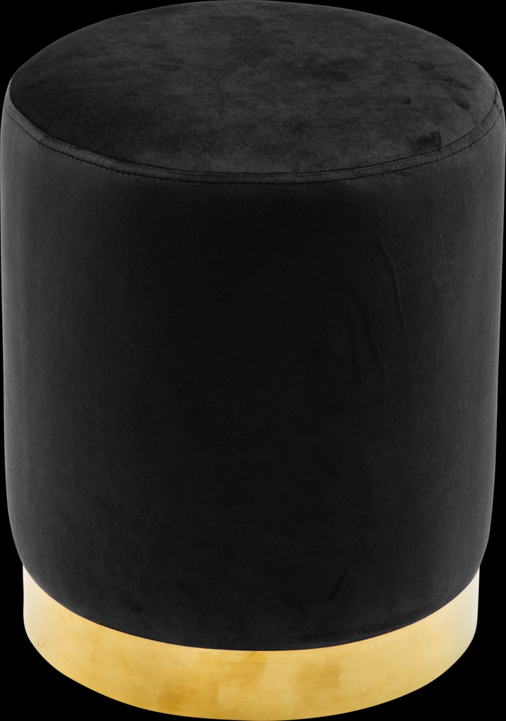 Tamar Ann Black Ottoman - Thumbnail - Image 2