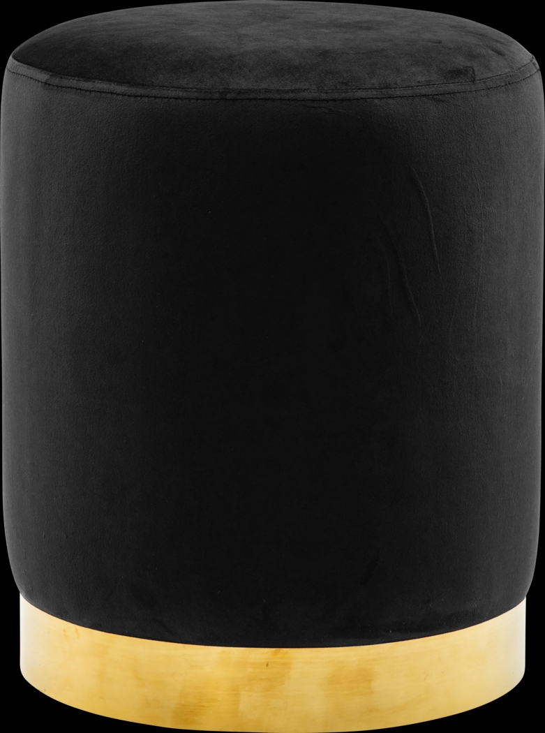 Tamar Ann Black Ottoman - Thumbnail - Image 1