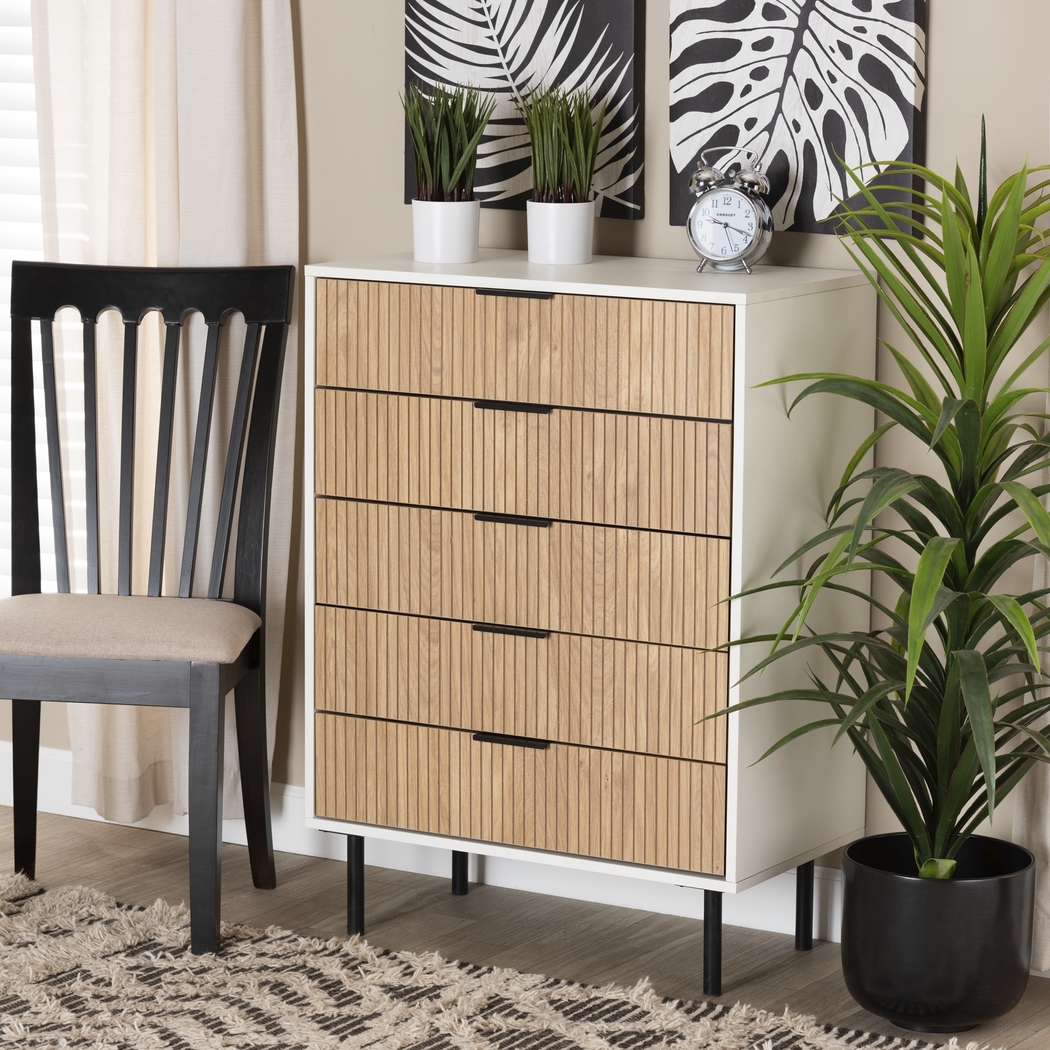 Tamarak White Accent Cabinet - Thumbnail - Image 2