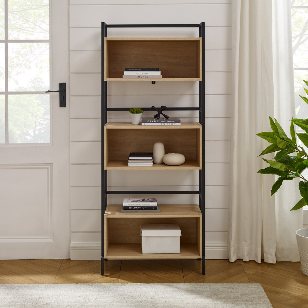 Tamarinde Oak Bookcase - Thumbnail - Image 6