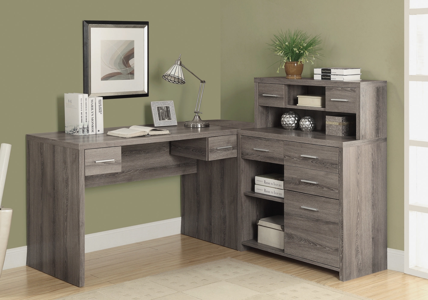 Tambec Beige Desk - Thumbnail - Image 2