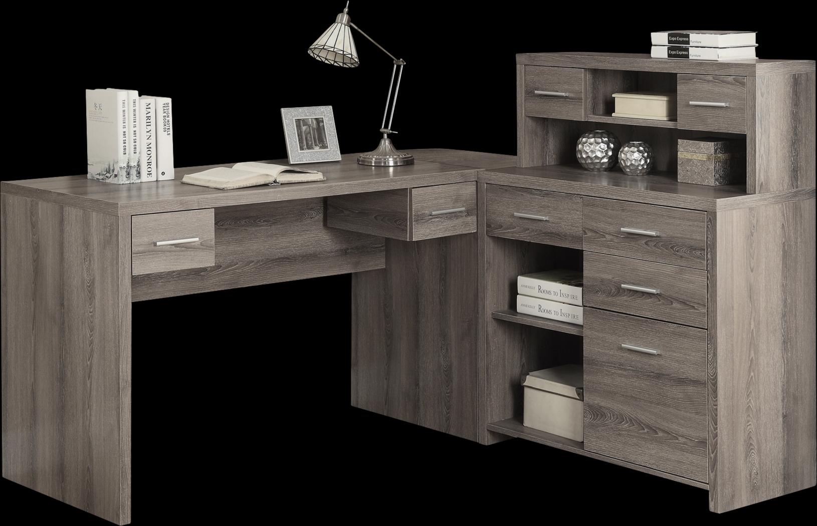 Tambec Beige Desk - Thumbnail - Image 1