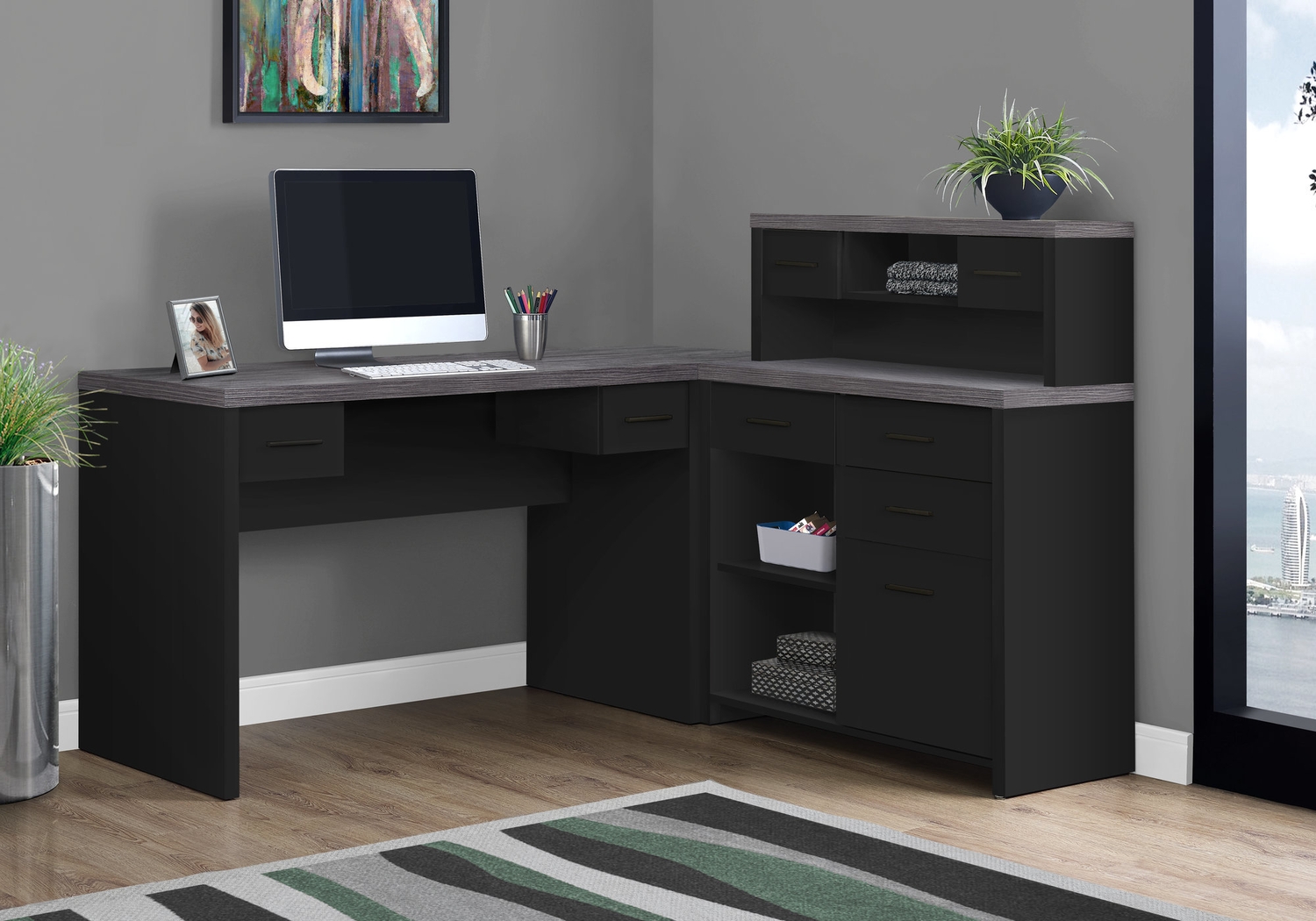 Tambec Black Desk - Thumbnail - Image 2