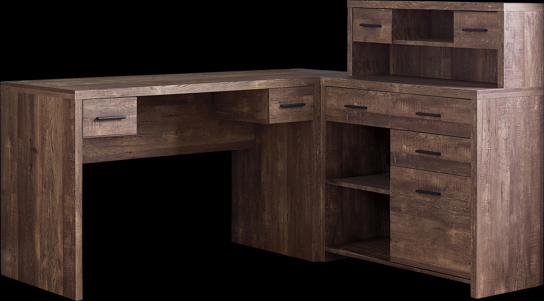 Tambec Brown Desk - Thumbnail - Image 1