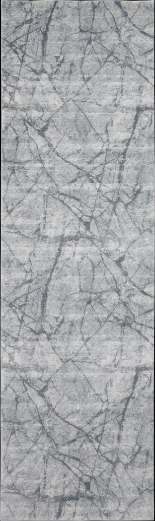 Tamcana Blue 2'8 x 8' Runner Rug - Thumbnail - Image 1