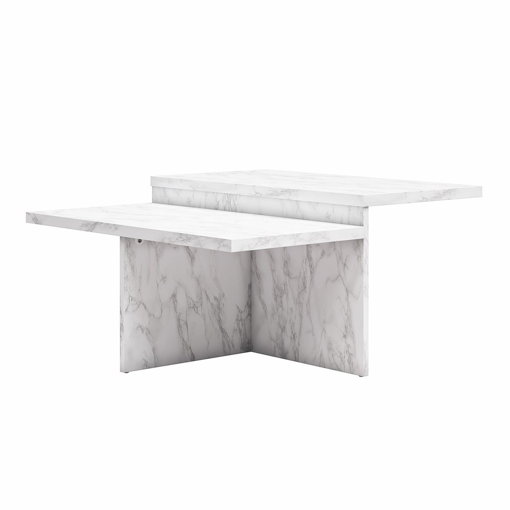 Tamdon White Coffee Table - Thumbnail - Image 1