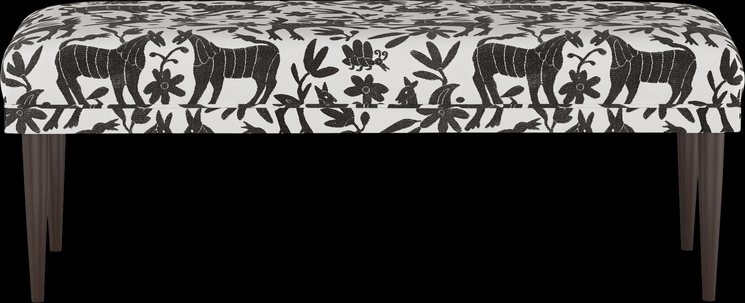 Tamesi Black Accent Bench - Thumbnail - Image 2