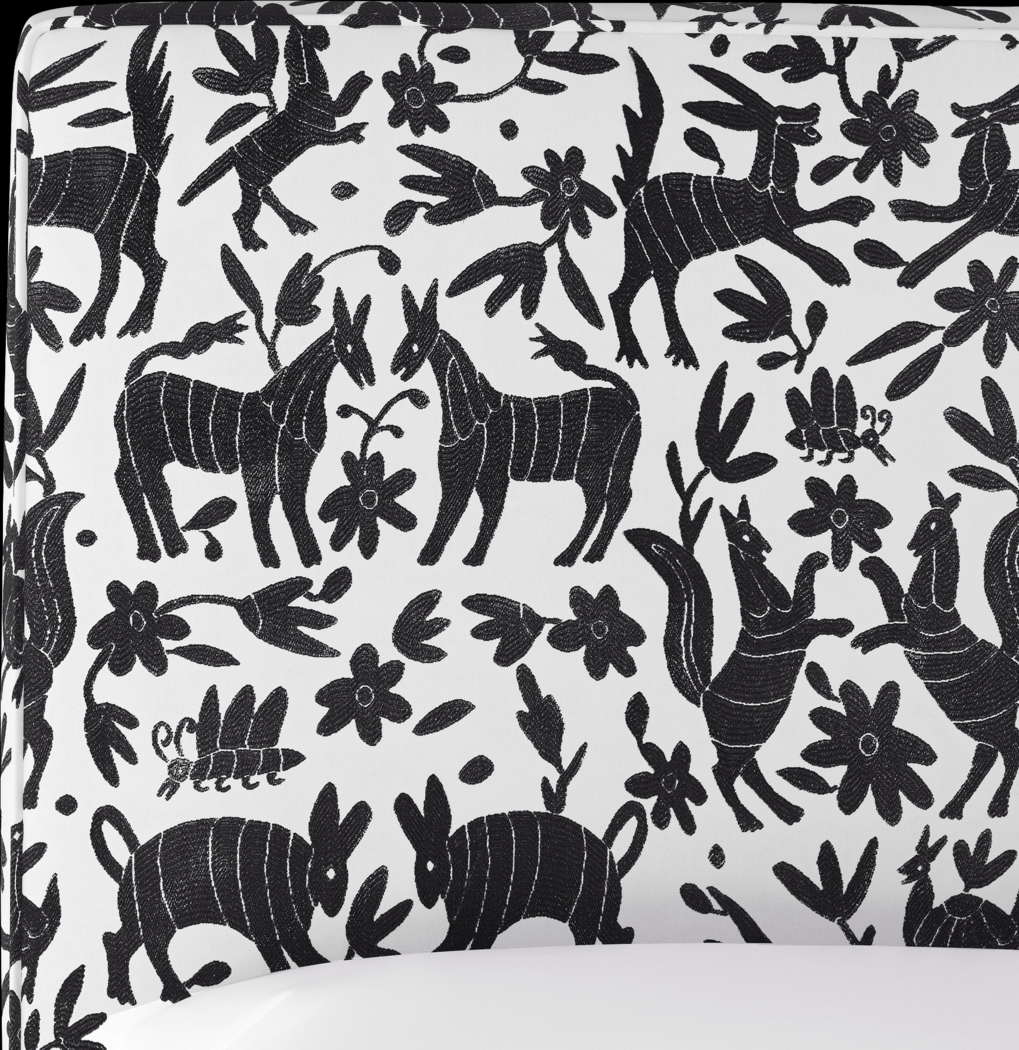 Tamesi Black Queen Upholstered Headboard - Thumbnail - Image 4