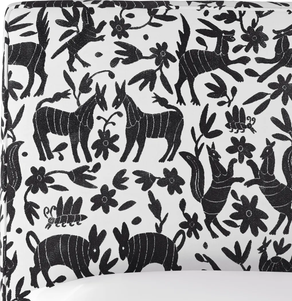 Kids Tamesi Black Twin Upholstered Headboard - Thumbnail - Image 4